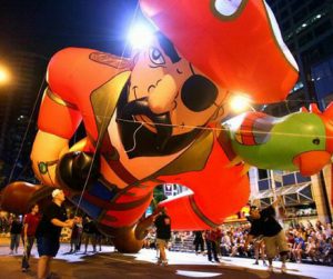Alaska Airlines Seafair Torchlight Parade