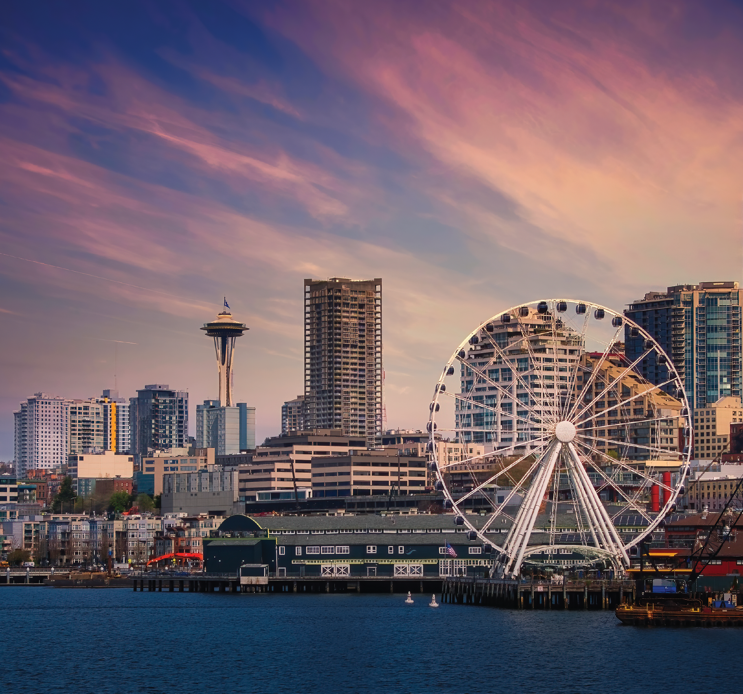 Seattle at Sunset